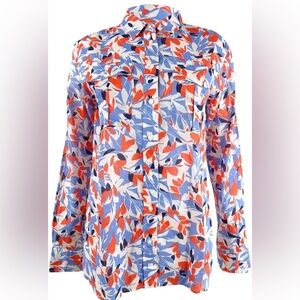 Lauren Ralph Lauren Women's Floral Cotton Voile Shirt